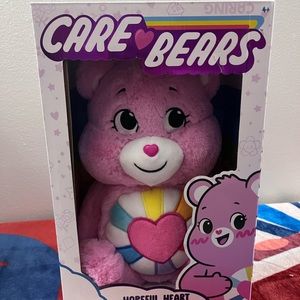 Pink hopeful heart care bear